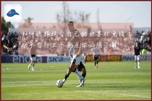 如何选择适合自己的世界杯竞猜活动平台？三个要点你必须了解