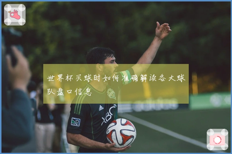 世界杯买球时如何准确解读各大球队盘口信息